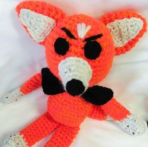 Stuffed animal fox